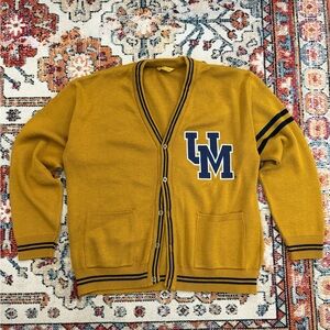 Vintage University of Michigan Letterman Cardigan